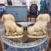 Danny's Fine Porcelain Staffordshire Bunny Hares- Black- Pair
