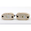 Danny's Fine Porcelain Small Staffordshire Bunny Hares- Blue - Pair