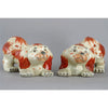 Danny's Fine Porcelain 8" Orange Dogs-Pair