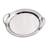 Leeber Serveware 14" Round Tray w/Handles, 15.5" at widest