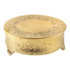Leeber Serveware 16" Round Ornate Plateau, GP, 6" Ht