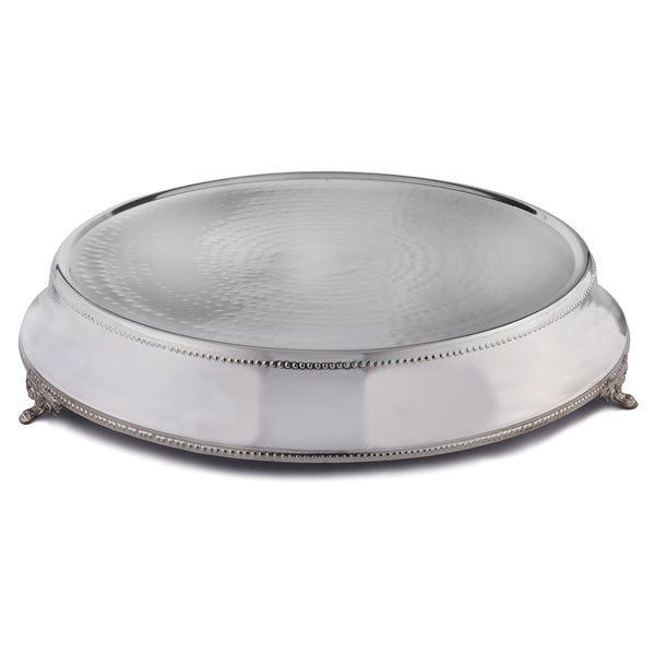 Leeber Serveware 18" Round Cake Plateau w/22" Base