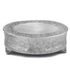 Leeber Serveware 18" Round Ornate Plateau, NiP, 6" Ht
