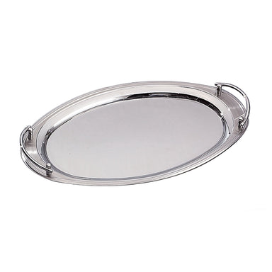 Leeber Serveware 22" x 13" Oval Tray w/Handles