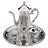 Leeber Serveware 4 Pc. Coffee Service; Tray, Pot, creamer and sugar
