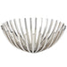 Leeber Serveware Beam Large Round Basket, 13.5" Dia x 5.5" H