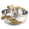 Leeber Serveware Butterfly Centerpiece Bowl, 11.5"x5.25"H, 14" widest