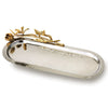 Leeber Serveware Butterfly Oval Tray, 15" x 6", 8" at widest