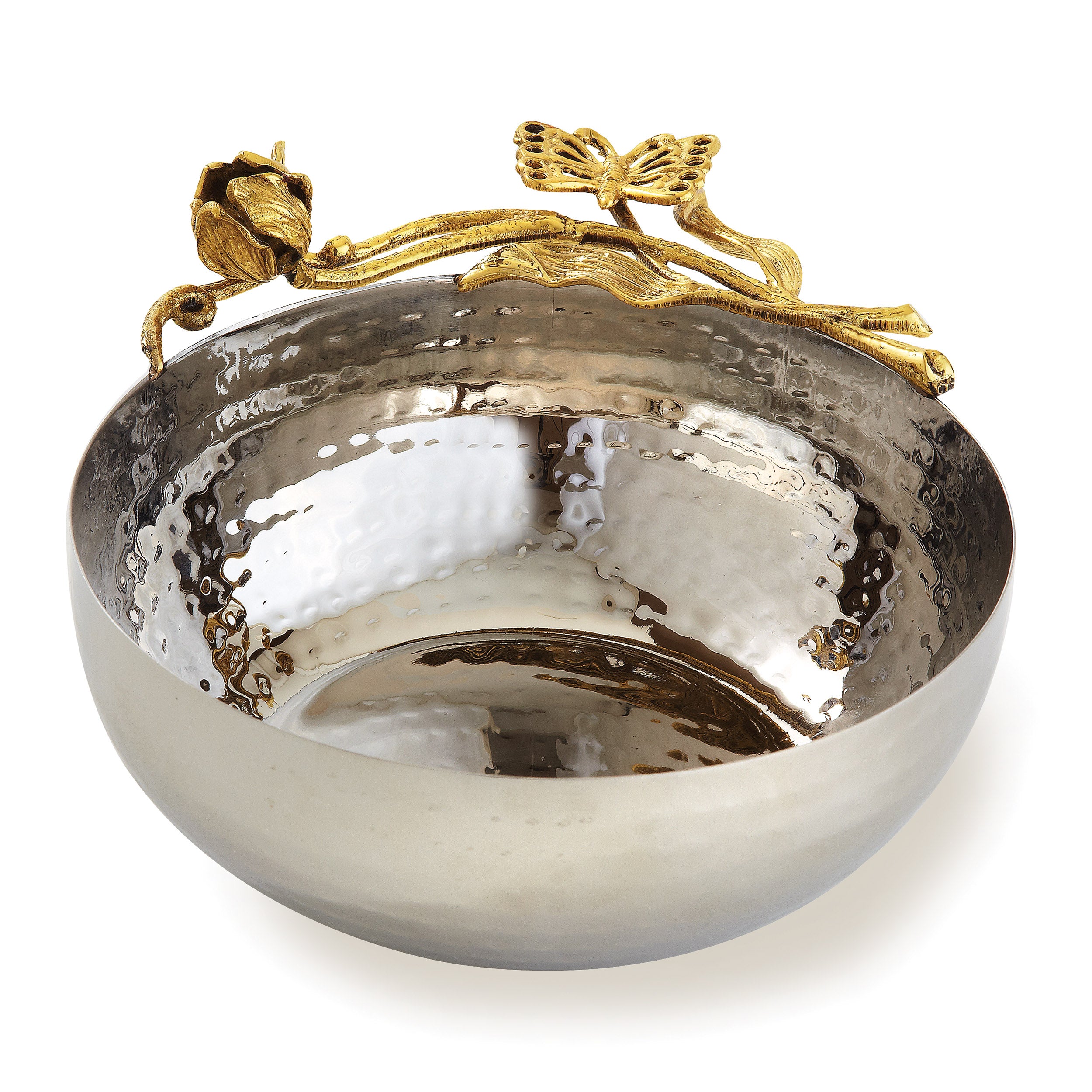Leeber Serveware Butterfly Salad Bowl, 6.5" x 2.5"H, 8" at widest