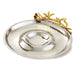 Leeber Serveware Butterfly Serve & Dip Tray, 12.5" X 3"H,14.5" widest
