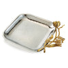 Leeber Serveware Butterfly Square Tray, 6.5", 8.5" at widest