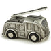 Leeber Giftware Fire Truck Bank, Pewter Finish