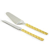 Leeber Serveware Geometric Cake Server Set, 11.5"