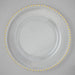 Leeber Serveware Gold Bead Chargers, Set of 4, 13" Dia