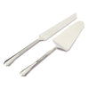 Leeber Serveware Hammered Cake Server Set, 11" L
