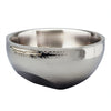 Leeber Serveware Hammered Dual Angle Bowl, Doublewall, 12" Dia