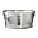 Leeber Serveware Hammered Oval Party Tub, 20.5 " x 14" x 9" H