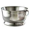 Leeber Serveware Hammered Round Doublewall Party Tub, 19"Dia