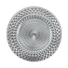 Leeber Serveware Kenton Mirrored Silver Chargers, Set 4, 13" Dia