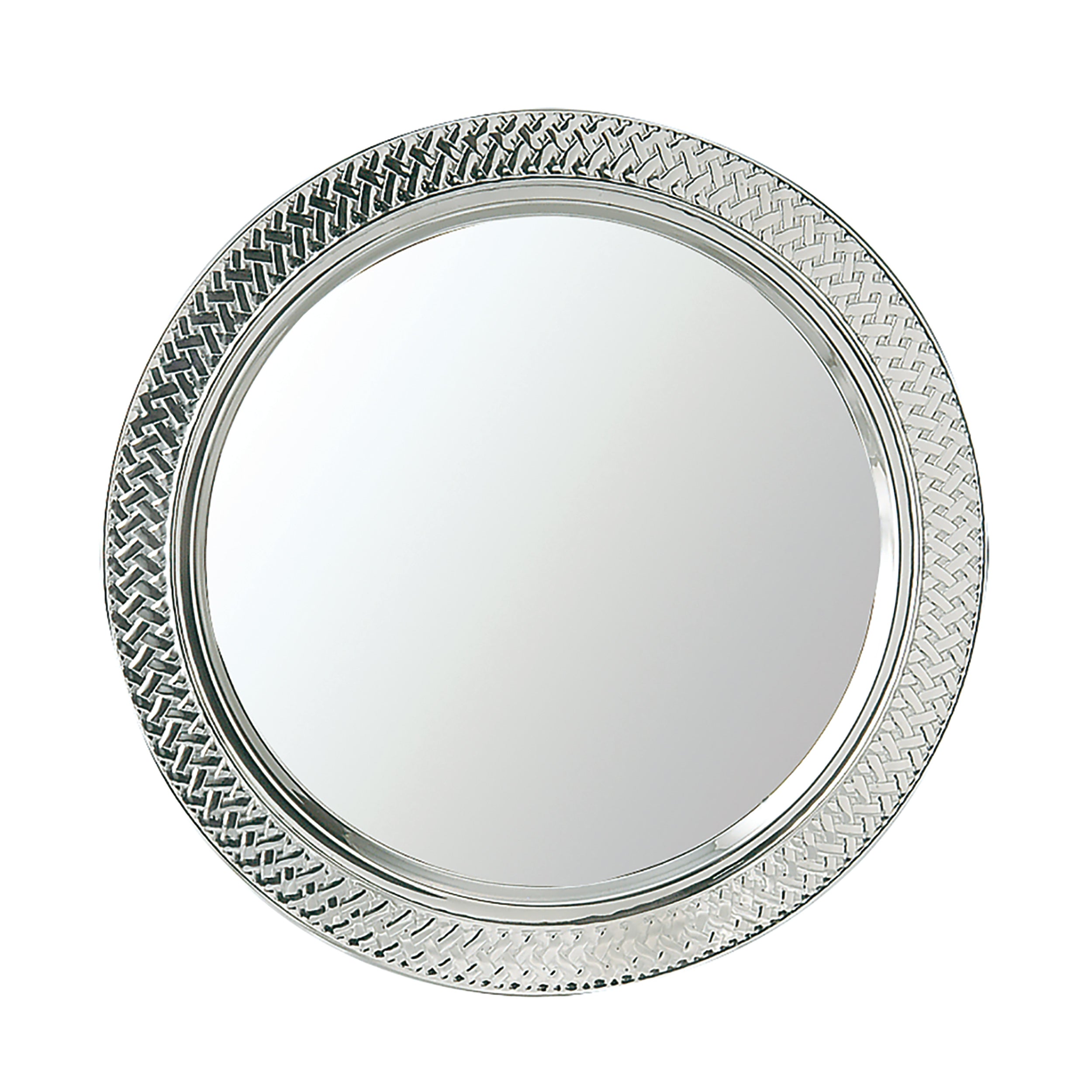 Leeber Serveware Lattice Tray, 18/8 SS, 15" Dia