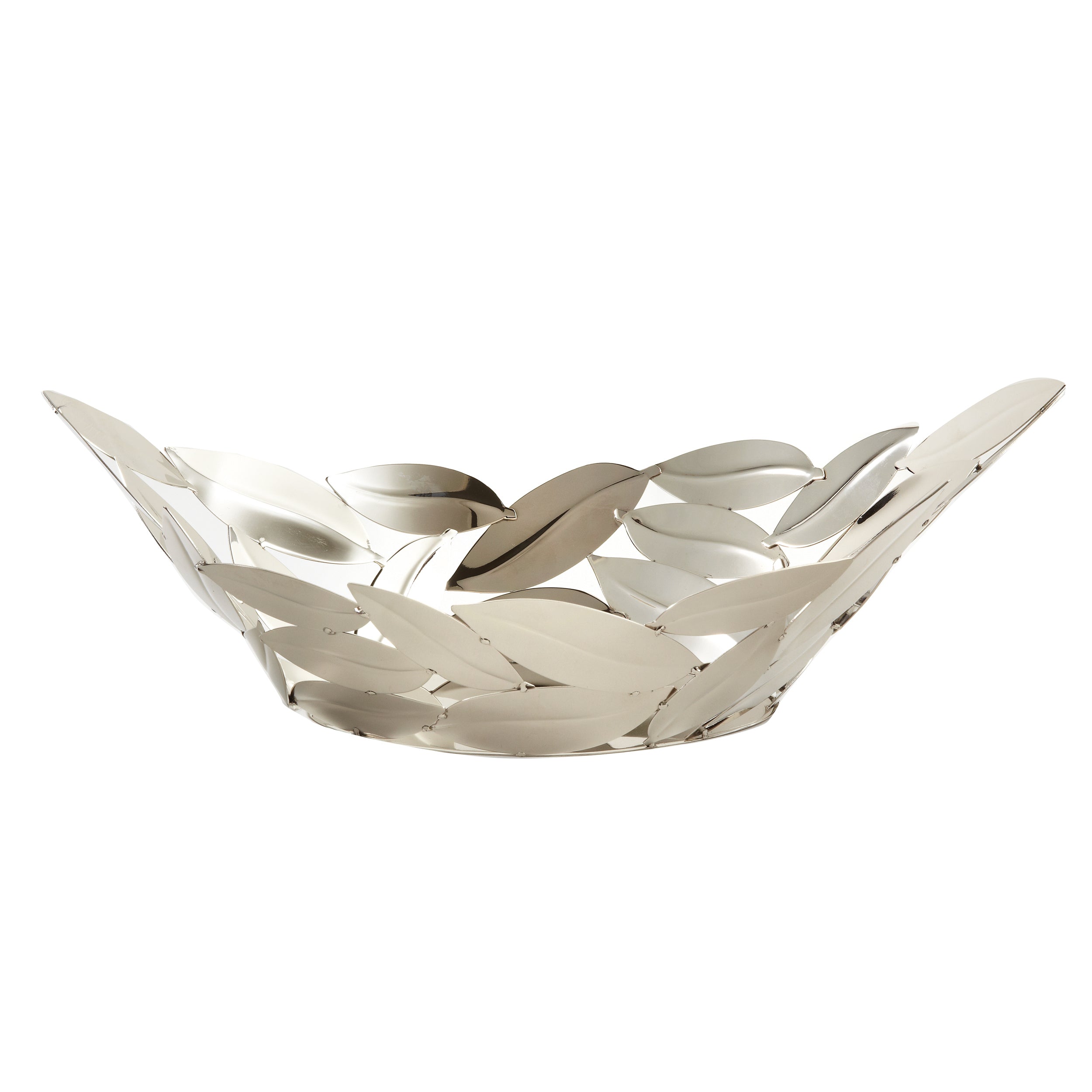 Leeber Serveware Oval Leaves Boat, 15.5" x 7.5" x 5"