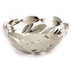 Leeber Serveware Round Leaves Basket, 11.25" Dia x 5" H
