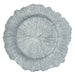 Leeber Serveware Silver Sea Sponge Chargers, Set of 4, 13" Dia
