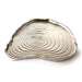 Leeber Serveware Silver Tree Bark Tray, 13" x 12"