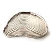 Leeber Serveware Silver Tree Bark Tray, 13" x 12"