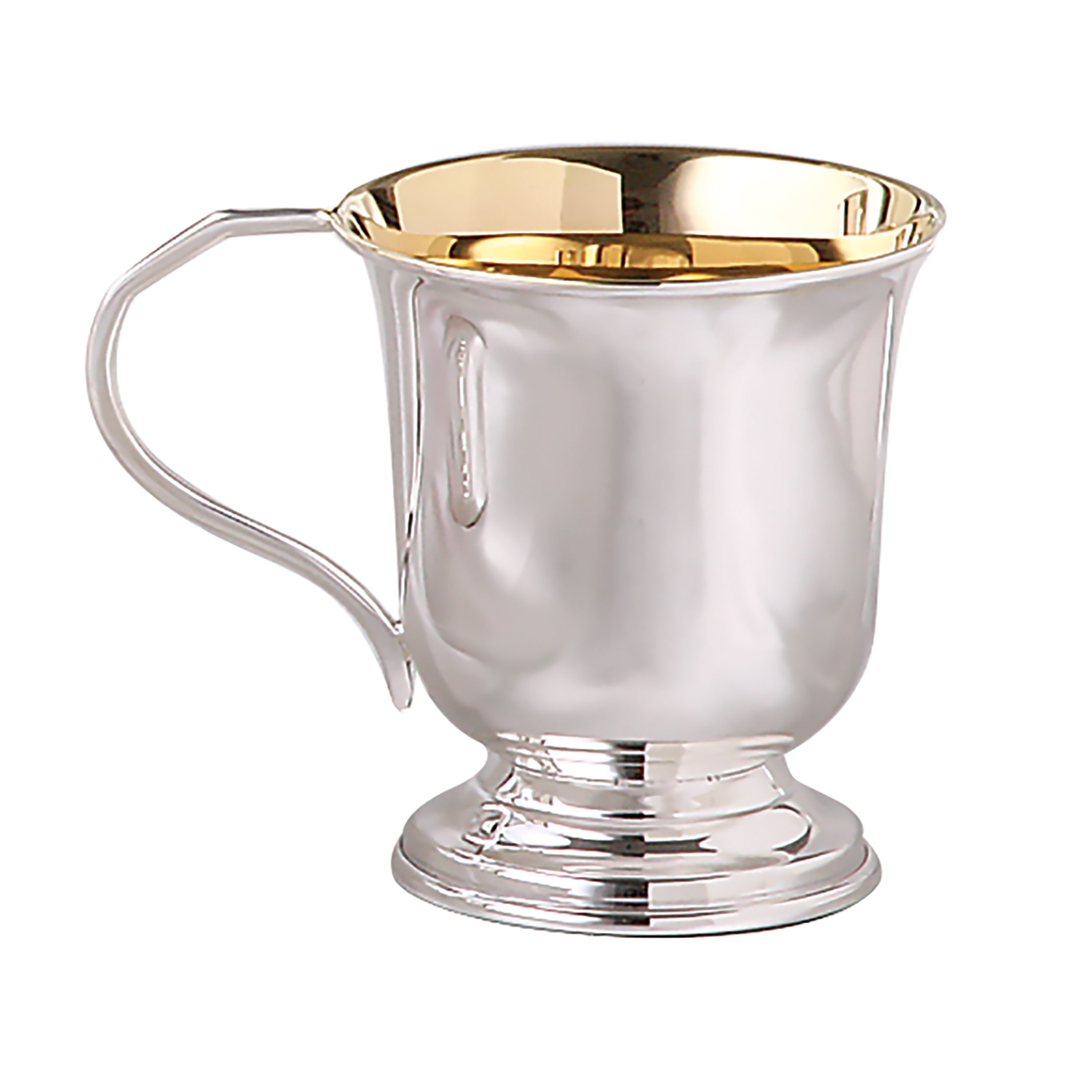 Leeber Giftware Sterling Silver Footed Cup, Gilded Inside