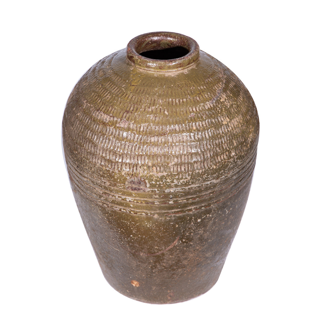 Legend of Asia Home Decor Antique Soy Sauce Jar Small