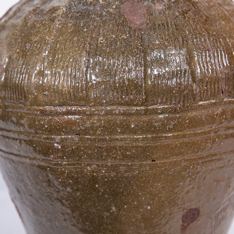 Legend of Asia Home Decor Antique Soy Sauce Jar Small