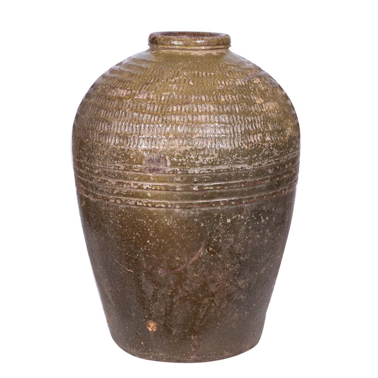 Legend of Asia Home Decor Antique Soy Sauce Jar Small