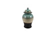 Legend of Asia Home Decor Barclay Butera Coutoure Porcelain Temple Jar Horizon Landscape Motif - Medium