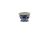 Legend of Asia Home Decor Barclay Butera Couture Blue and White Porcelain Hexagonal Foot Bath Koi Motif
