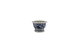 Legend of Asia Home Decor Barclay Butera Couture Blue and White Porcelain Hexagonal Foot Bath Koi Motif