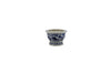 Legend of Asia Home Decor Barclay Butera Couture Blue and White Porcelain Hexagonal Foot Bath Koi Motif