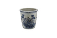 Legend of Asia Home Decor Barclay Butera Couture Blue And White Porcelain Planter Peony Bird Motif