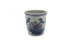 Legend of Asia Home Decor Barclay Butera Couture Blue And White Porcelain Planter Peony Bird Motif