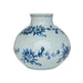 Legend of Asia Home Decor Barclay Butera Couture Blue & White.. Porcelain Apple Jar Odesa Glory