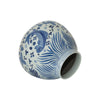 Legend of Asia Home Decor Barclay Butera Couture Blue & White Porcelain Mandarin Pot Fish Motif