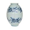 Legend of Asia Home Decor Barclay Butera Couture Blue & White.. Porcelain Olive Jar Odesa Sunflower