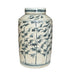 Legend of Asia Home Decor Barclay Butera Couture Graceful Bamboo Blue & White Porcelain Tea Jar