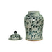 Legend of Asia Home Decor Barclay Butera Couture Graceful Bamboo Large Blue & White Porcelain Temple Jar