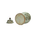 Legend of Asia Home Decor Barclay Butera Couture Graceful Bamboo Large Brown & White Porcelain Temple Jar