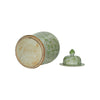 Legend of Asia Home Decor Barclay Butera Couture Graceful Bamboo Large Moss Green Porcelain Temple Jar