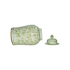 Legend of Asia Home Decor Barclay Butera Couture Graceful Bamboo Large Moss Green Porcelain Temple Jar