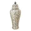 Legend of Asia Home Decor Barclay Butera Couture Graceful Bamboo XL Blue & White Porcelain Temple Jar