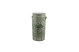 Legend of Asia Home Decor Barclay Butera Couture Moss Green Pocelain Fish Lotus Umbrella Vase
