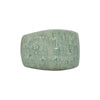 Legend of Asia Home Decor Barclay Butera Couture Moss Green Porcelain Garden Stool Twisted Lotus